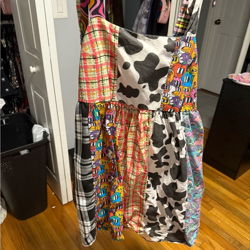 My Poor Purse patchwork dress
